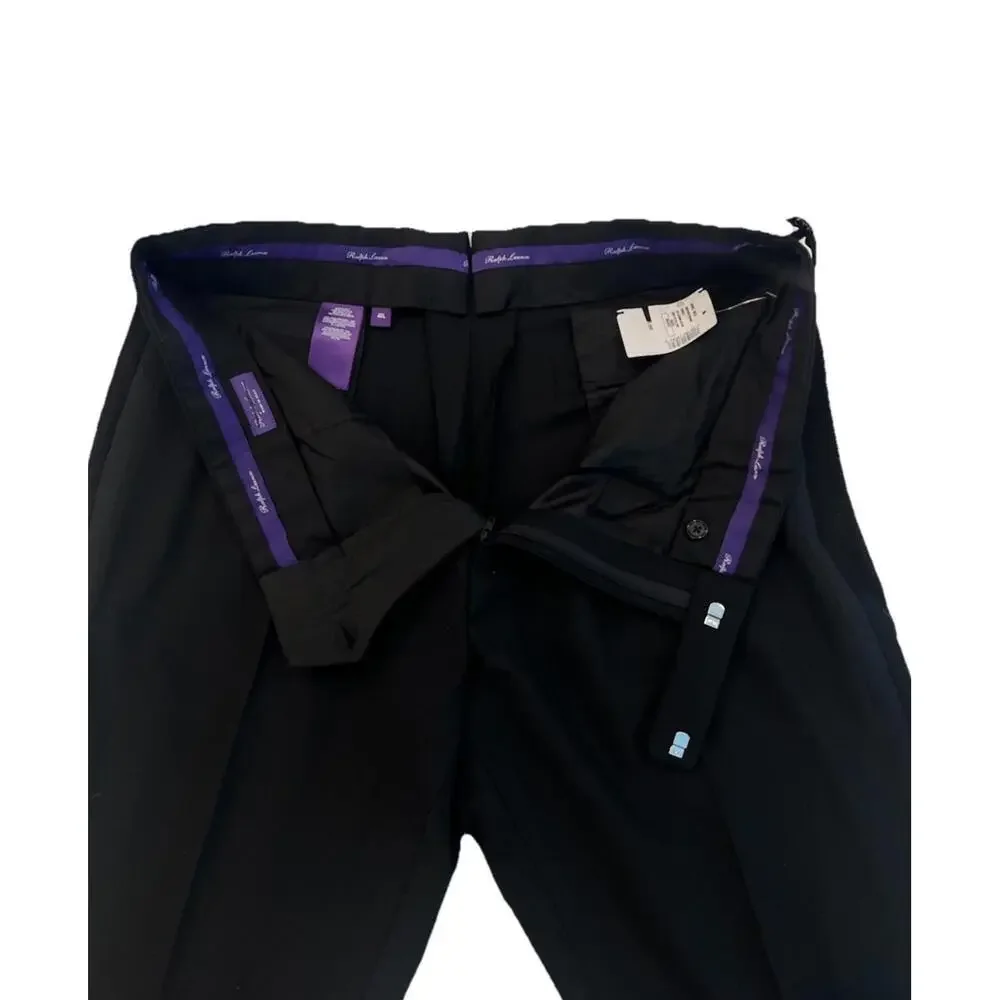 Ralph Lauren Purple Label Black Pants Size 46L - Picture 2 of 15